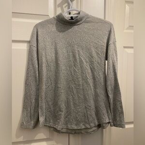 Medium “turtle”-neck-esque grey sweater